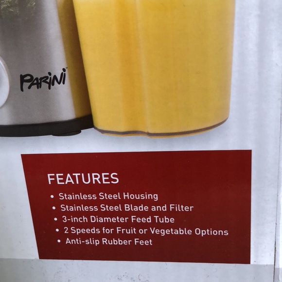 Parini Cookware Kitchen Parini Cookwaremultispeed Power Juicer